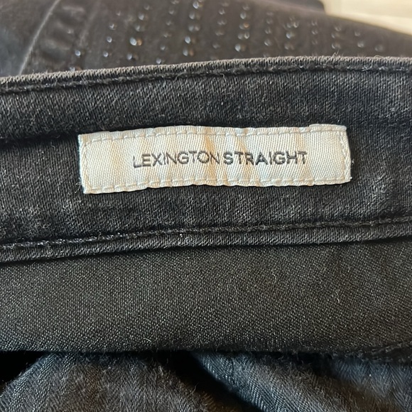 Jones New York Jeans - Beautiful Black Pants - Lexington Straight - Size 12 - Picture 9 of 16
